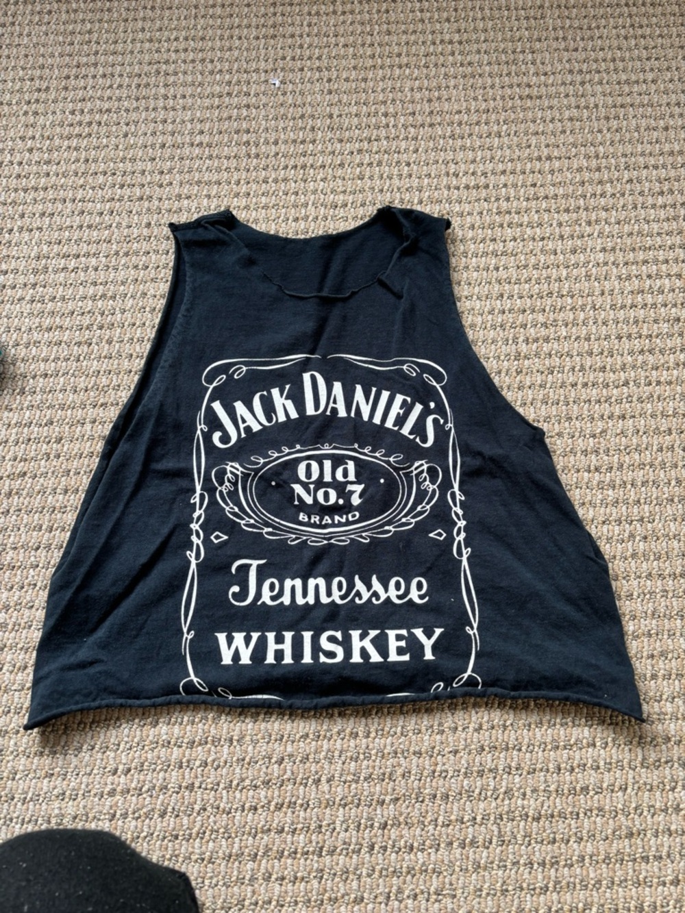 Jack Daniel's Black Graphic Tank Top - Tennessee Whiskey
